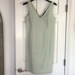 Dress, Linda Allard Ellen Tracy, back zipper, side kick pleat, size 8